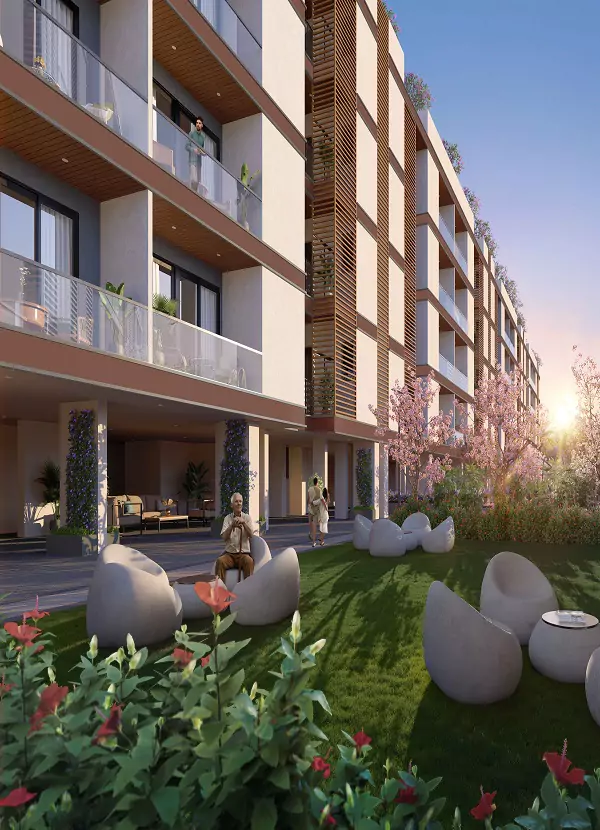 Adani Samsara Ivana Floors Elevation Images